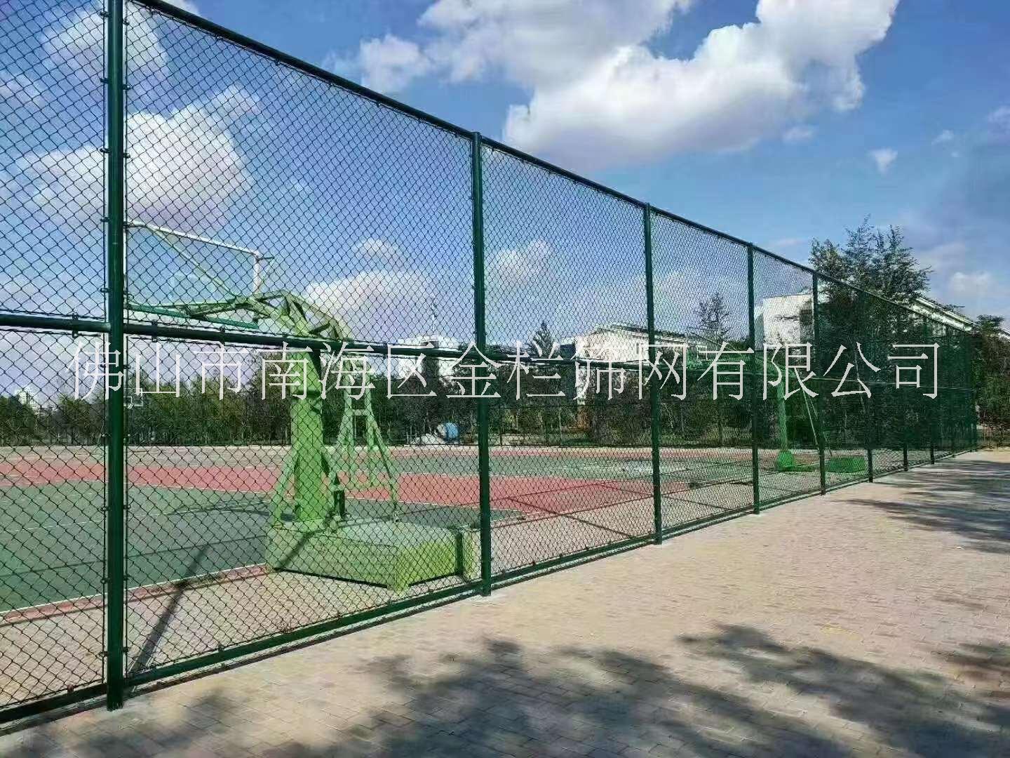 江门市学校篮球场护栏足球场围网羽毛球场护栏包安装简易方便
