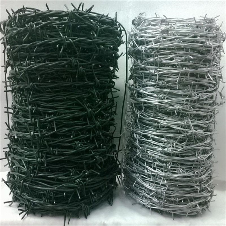 河北镀锌刺绳厂家供应延安带刺钢丝网防盗围墙网图片