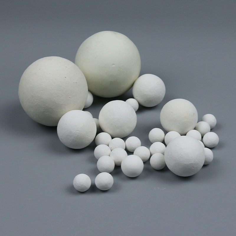 氧化铝瓷球惰性 蓄热瓷球 催化剂支撑球 瓷球填料 填充球图片
