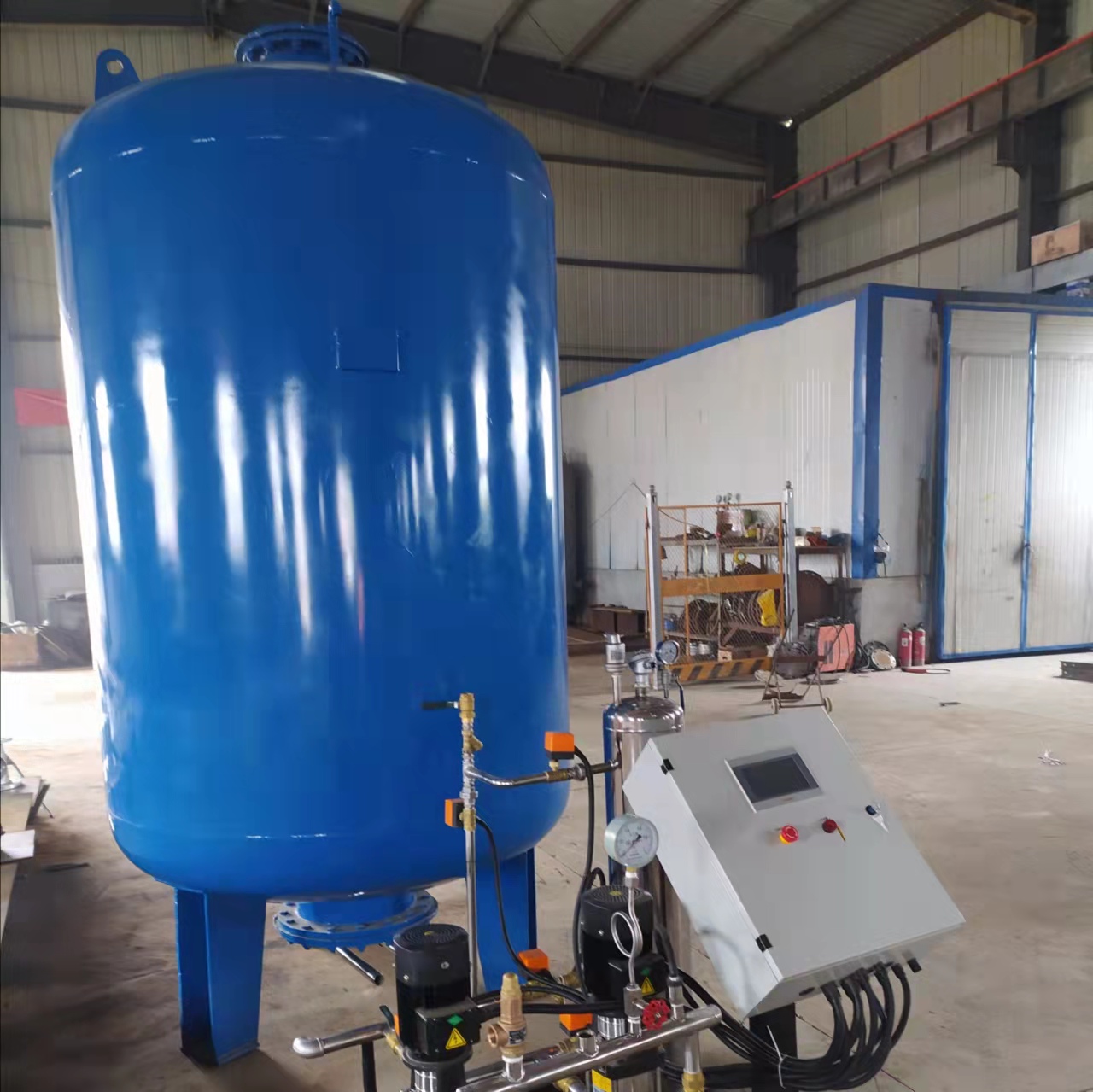 供应北京自动补水排气定压机组 定压补水排气机组厂家选型制造