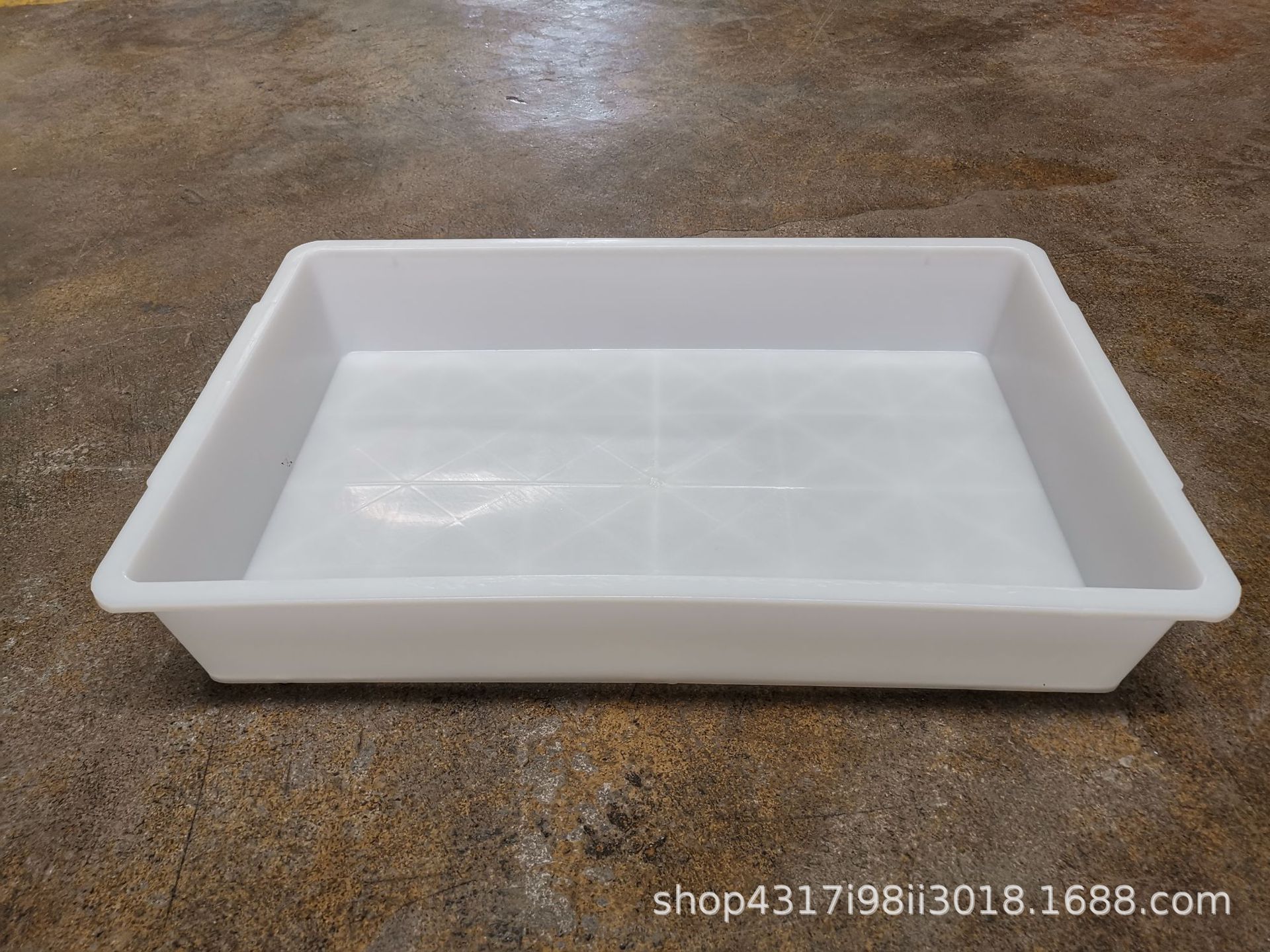 塑料盒 冷冻盘 0.25-10公斤冷冻盒 海鲜冷冻盒 食品冰盘 加厚图片