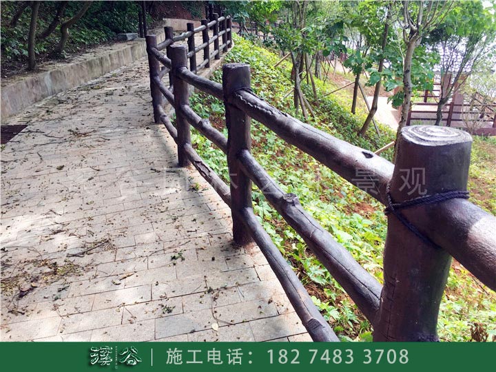 广西 广西桂林仿木栏杆生产厂家联系方式图片
