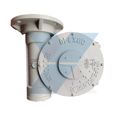 QDX3-D10电动阀门蜗轮头,一级电动球阀蜗轮箱图片