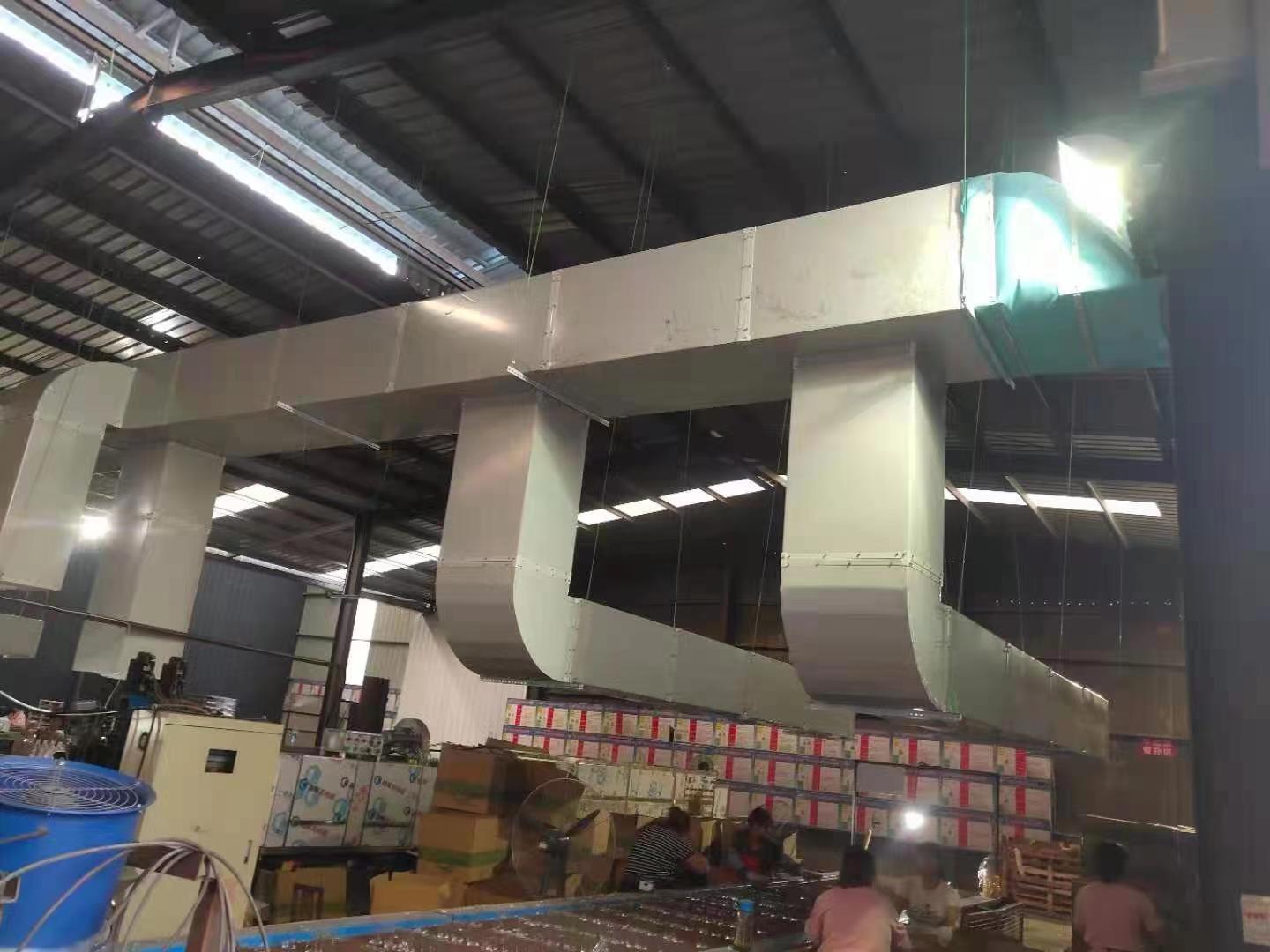 沧州市食品厂车间局部降温 工位降温空调厂家食品厂车间局部降温 工位降温空调科威安装
