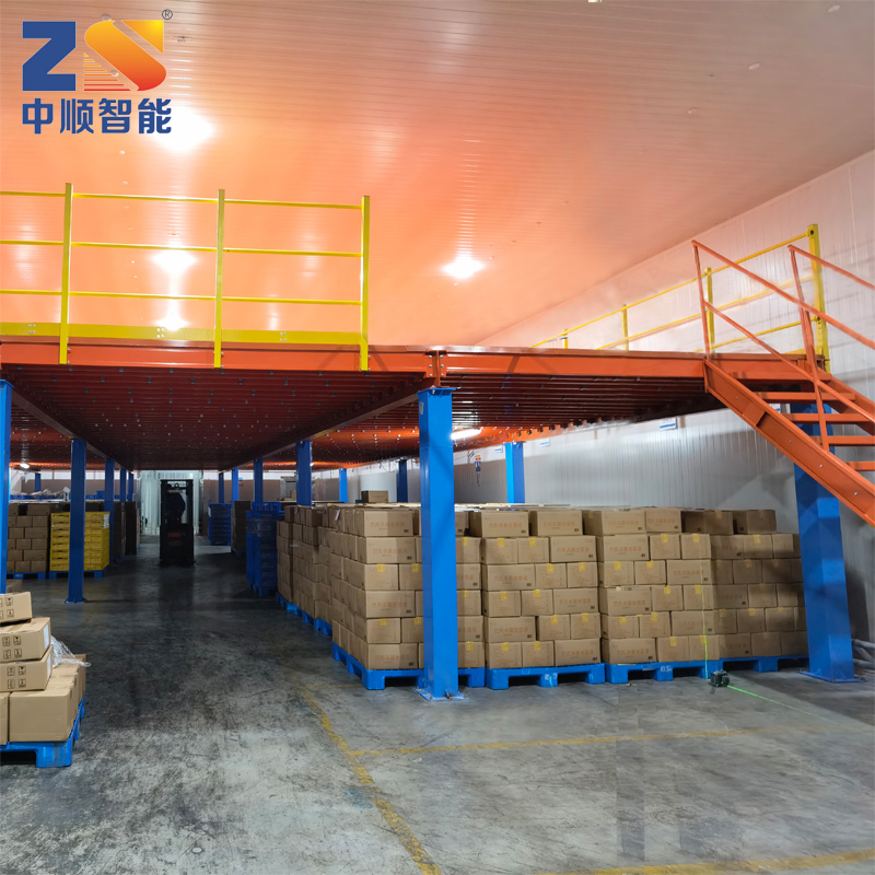 惠州博罗货架厂生产组合式平台货架 双倍利用地面空间降低营运成本上门测量规划方案量身定制