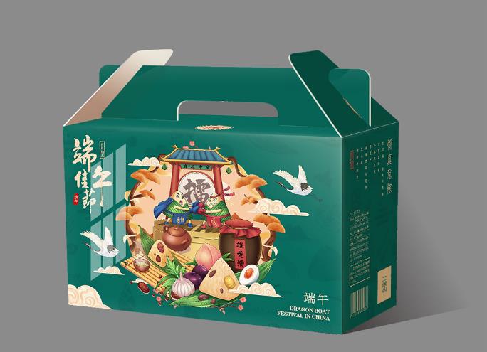 粽子礼品盒定制瓦楞彩箱生产印刷厂