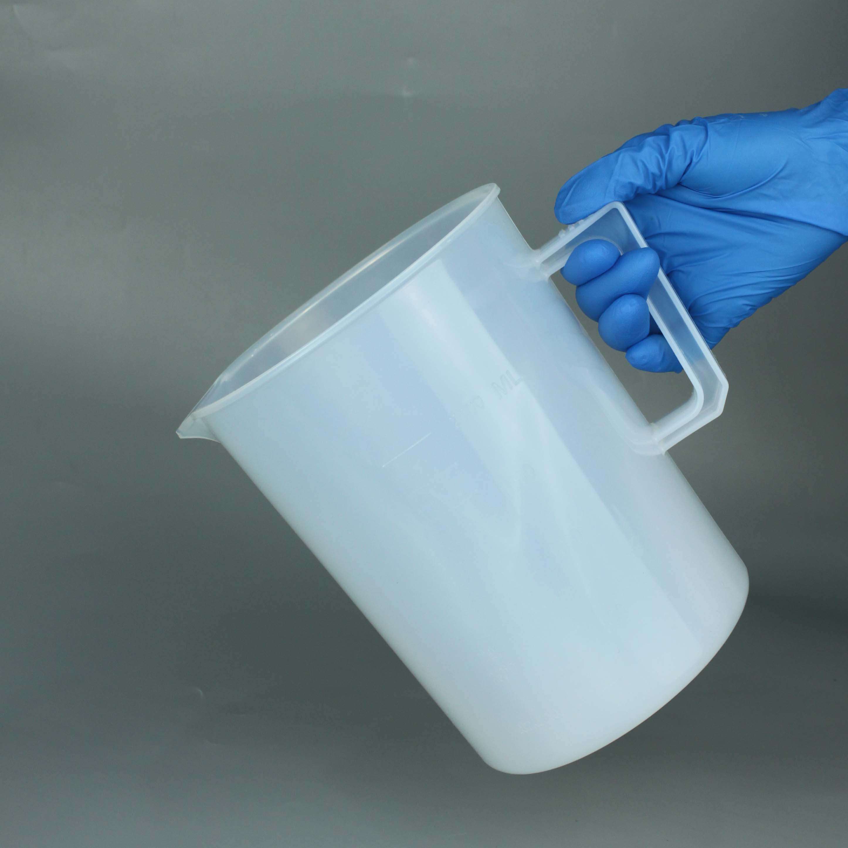 供应PFA烧杯 实验室用 耐腐蚀本底低特氟龙烧杯 翻边设计