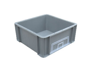 TP塑料周转箱加厚汽配物流箱带盖工具收纳箱可叠加零件盒长方形