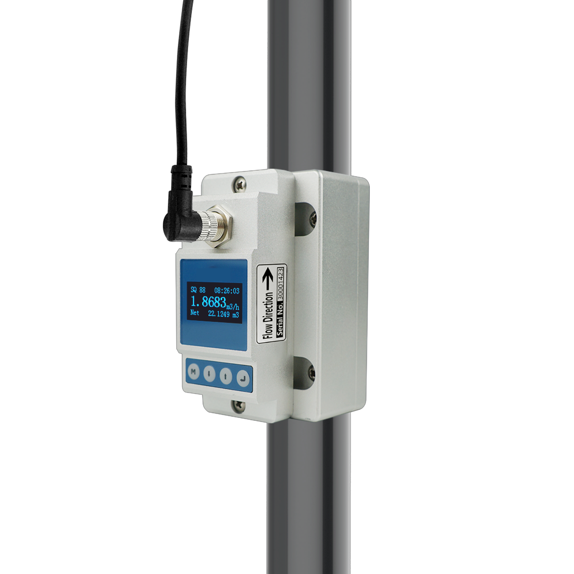 小管道超声波流量计（液体）安装使用简单/管径范围DN6-200、支持多种管材与介质、可定制防腐高低温款图片
