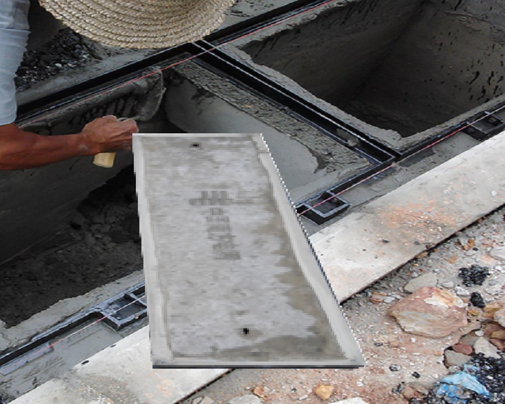 深圳市小区用方形水泥板厂家小区用方形水泥板、供应深圳妈湾电站镀锌包边井盖