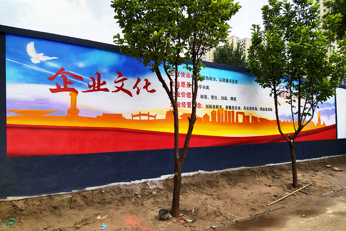 北京房山区墙艺彩绘公司 房山区墙面手绘装修公司图片