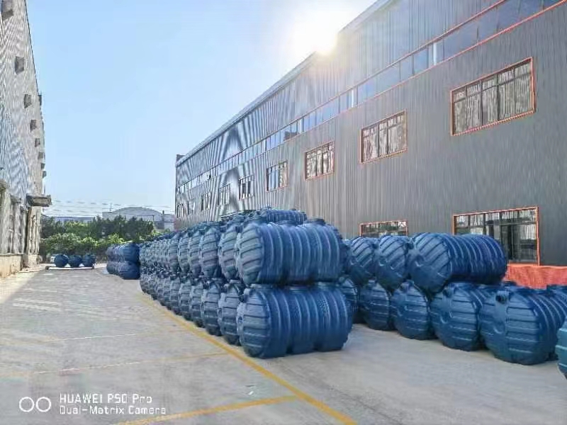 江西供应PE吹塑一体成型蓝色化粪池生产制造、厂家报价、批发价、现货销售