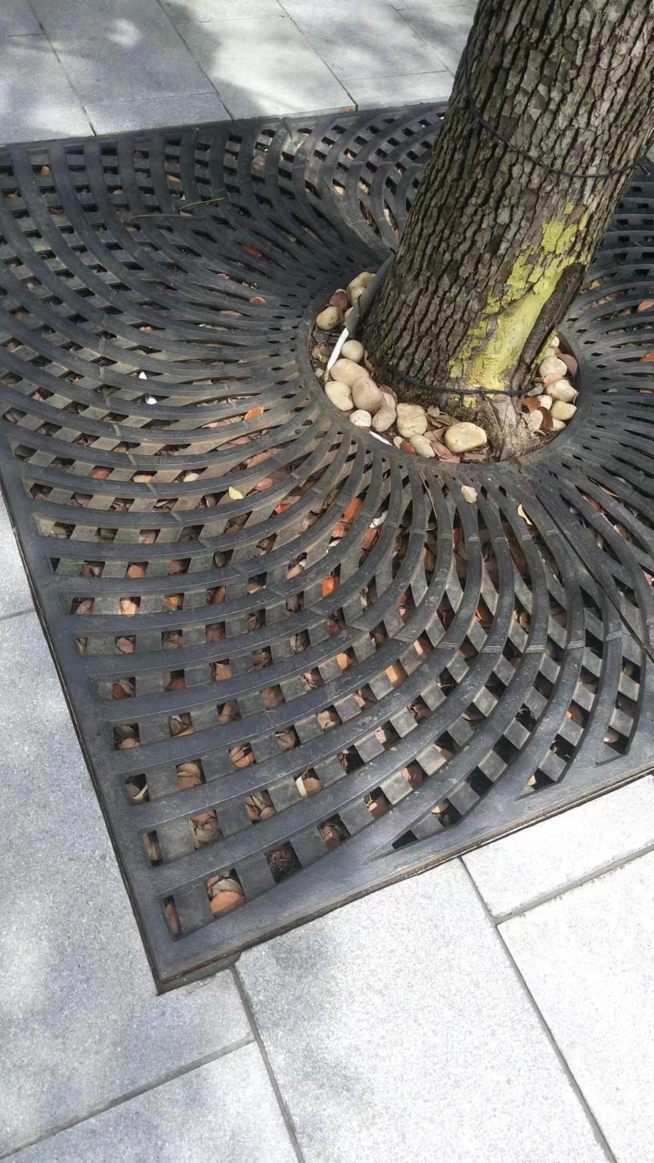 球墨铸铁树池篦子护树板树穴板100、1200、1500图片