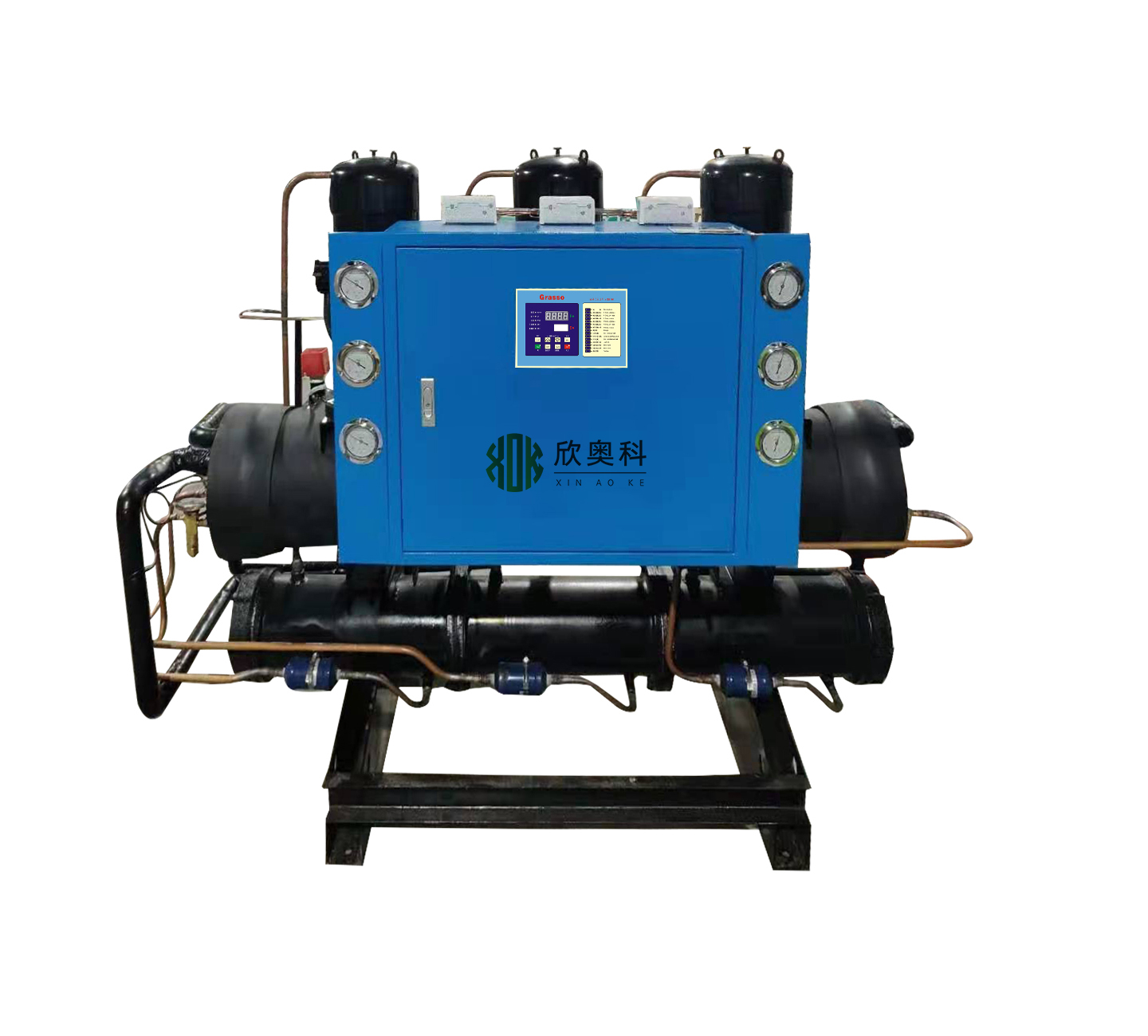 供应  开放式冷水机定制非标工业冷水机图片