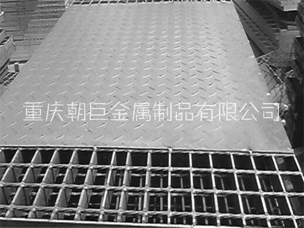 重庆机制压焊钢格板 重庆复合钢格板 重庆排水沟钢盖板图片