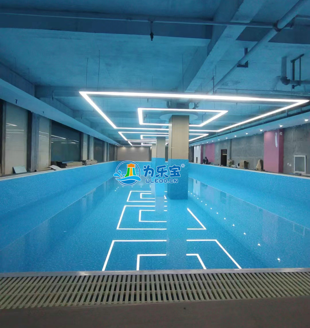 新疆  钢结构游泳池   拼装游泳池 拼装钢板池 儿童培训游泳池厂家图片