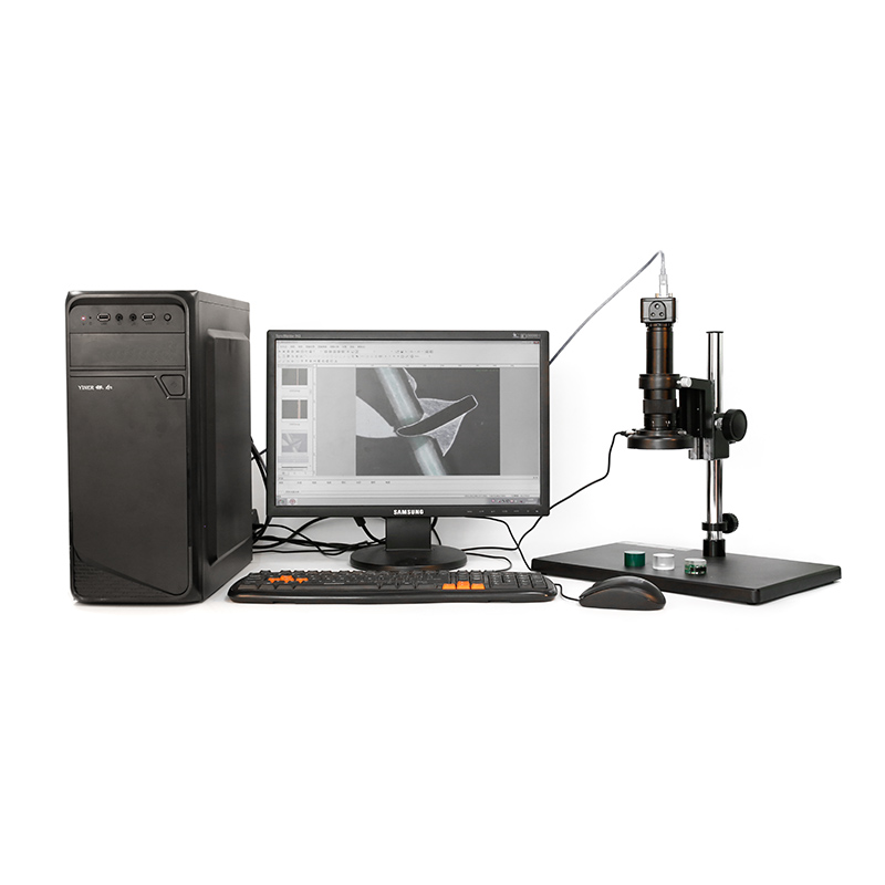WY-10A显微镜金相单筒视频显微镜WY-10A电子PCB板电镀高清试验室检测仪器设备 WY-10A显微镜