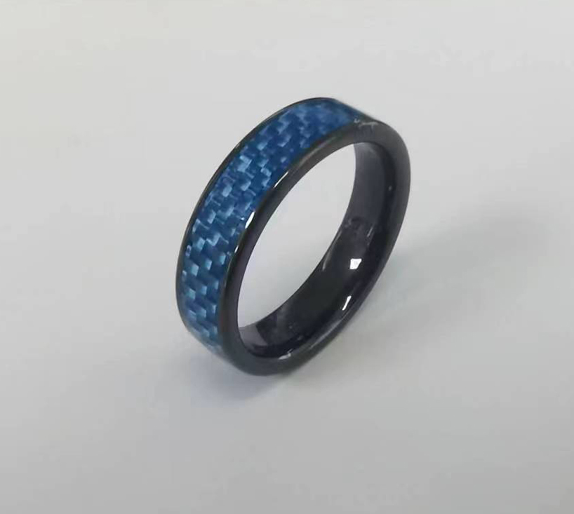 深圳市Ntag216滴胶智能戒指可定制图案样式NFC指环厂家