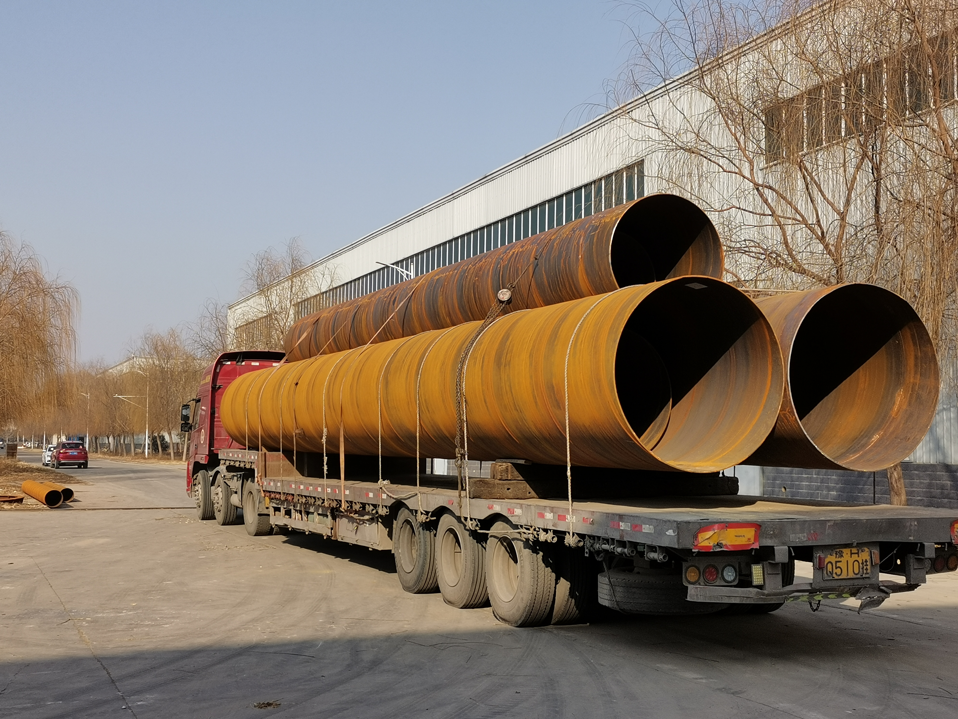 郑州市恩施螺旋钢管生产厂家加工200-3600大口径螺旋管厂家