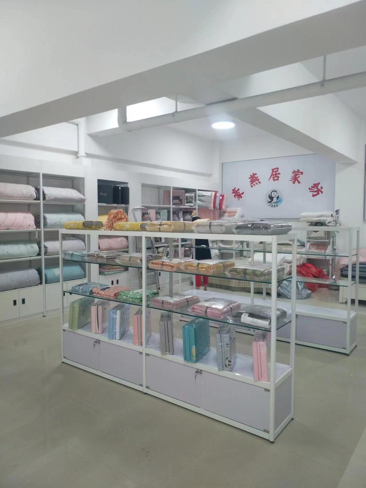 郑州市床上用品柜厂家供应新乡床上用品柜 店铺设计展柜货架制作 牢固耐用环保