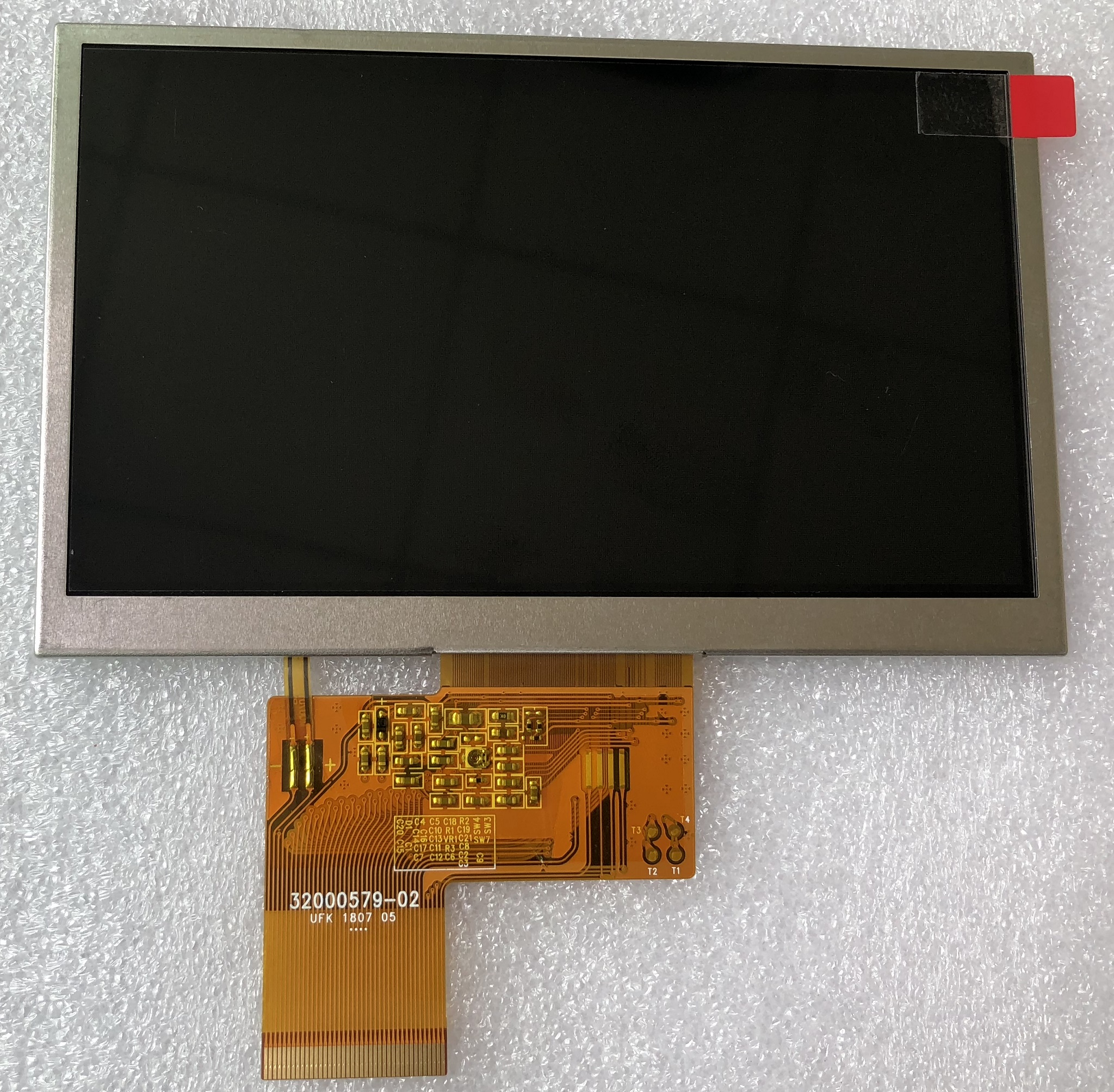 群创5寸液晶屏AT050TN33V.1普清480X272RGB接口工业显示屏