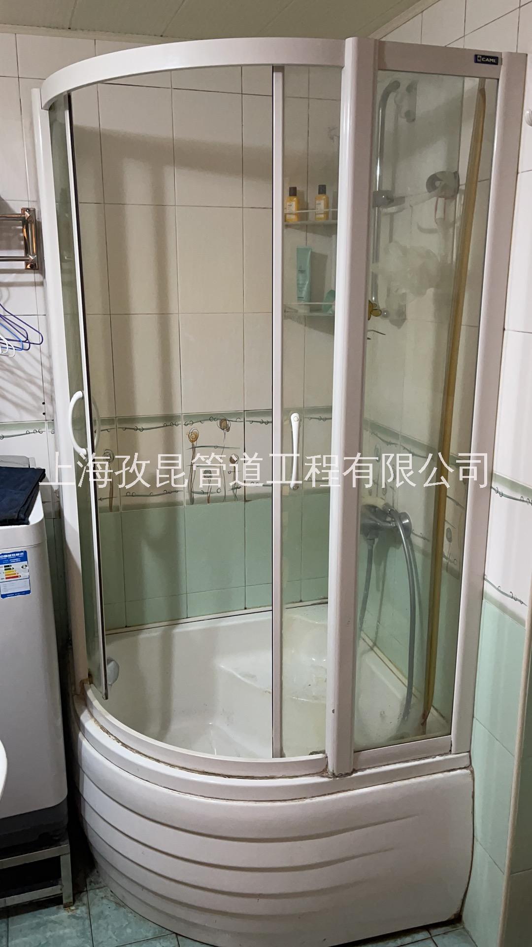 上海浦东 淋浴房玻璃门维修 淋浴房移门维修拆解 淋浴房漏水如何维修
