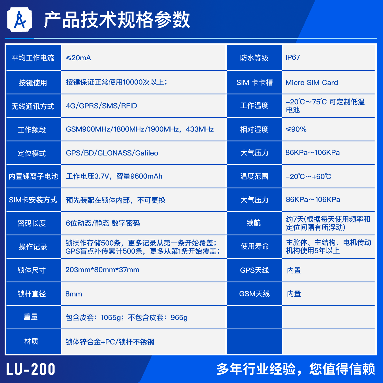 贵重资产防盗定位挂锁批发