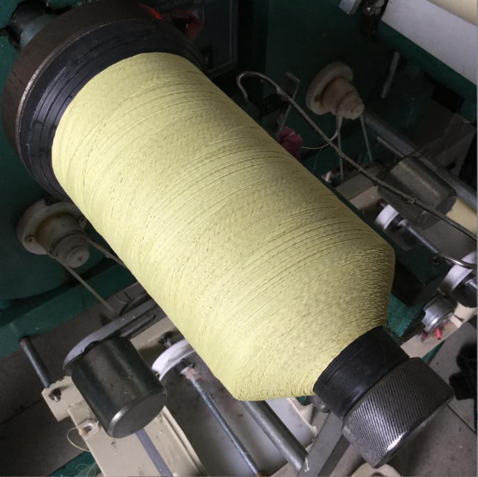 芳纶包钢丝缝纫线生产 芳纶+钢丝缝纫线