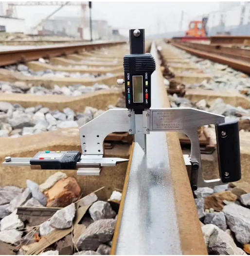 钢轨磨耗测量尺数显式铁路磨耗测量工具LJ-GM-A图片